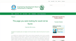 Desktop Screenshot of engineeringpakistan.com